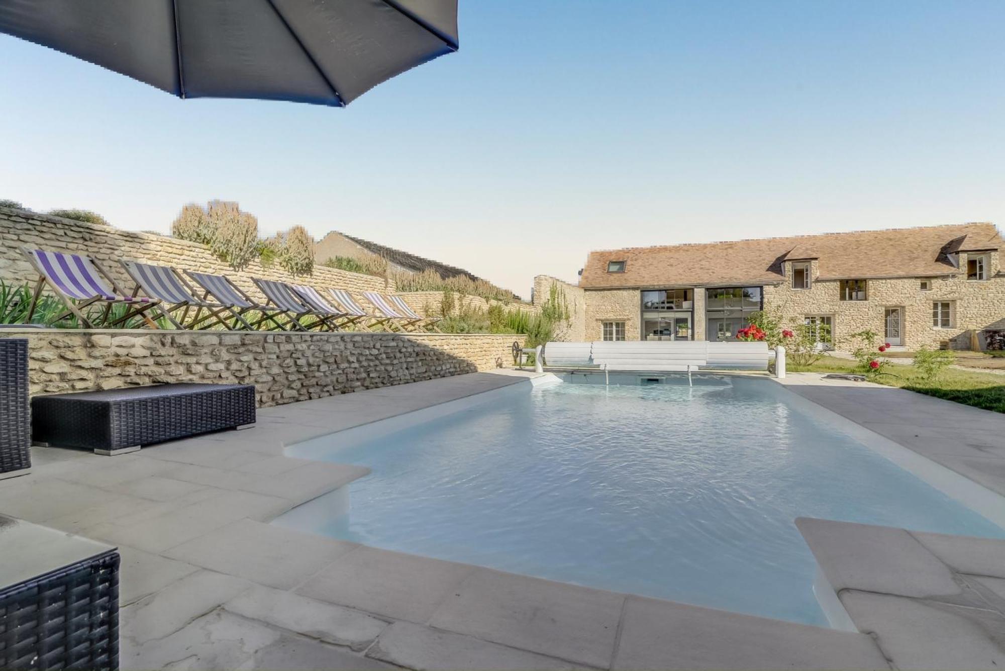Incroyable Villa A Amponville Avec Piscine Privee. Dış mekan fotoğraf